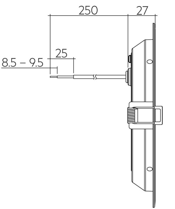 Downlight flat 200 18W 3000K – 2000lm